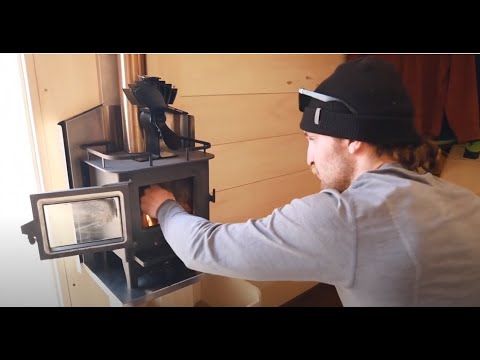 Ecofan Original Wood Stove Fan with Black Blade - Caframo