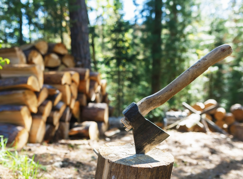 7 Tips to Split Wood without Throwing your Back Out